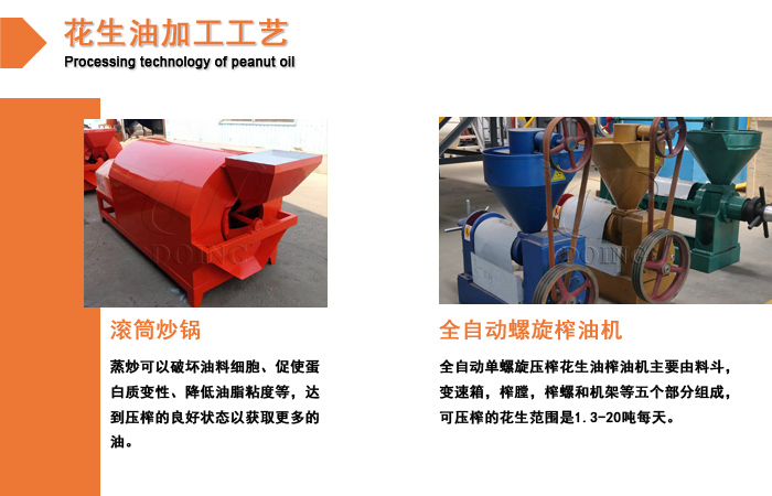 炒鍋和榨油機