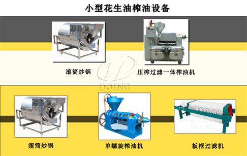 投資開(kāi)辦小型花生油加工廠需要多少錢?需要哪些花生油加工設(shè)備?