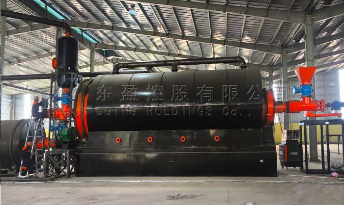 熱裂解提煉塑料油設(shè)備